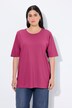 T-shirt, ronde hals, relaxed, korte mouw
