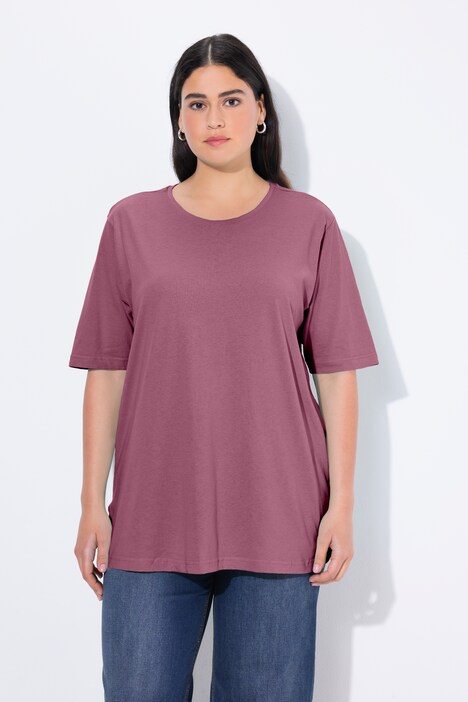 T-shirt coupe Relaxed Fit, décolleté rond et manches courtes