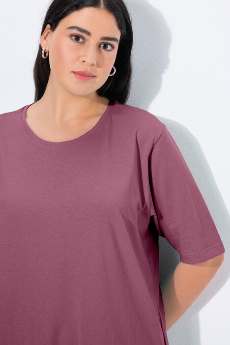 T-shirt coupe Relaxed Fit, décolleté rond et manches courtes