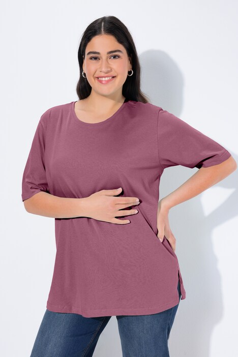 T-shirt coupe Relaxed Fit, décolleté rond et manches courtes