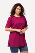 T-shirt, ronde hals, relaxed, korte mouw