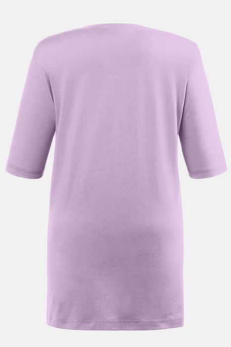 Relaxed Basic Short Sleeve Cotton Tee