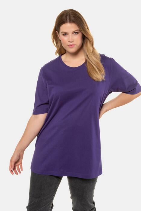 Relaxed Basic Short Sleeve Cotton Tee