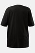 Camiseta, escote en V, holgada, media manga