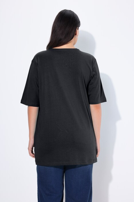 T-shirt, coupe Relaxed. Encolure V et manches courtes