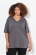 T-shirt coupe Relaxed Fit, décolleté en V et manches courtes