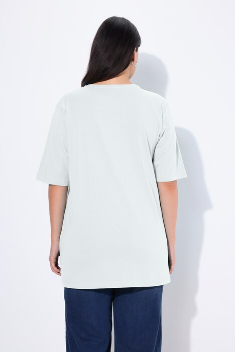 T-shirt, coupe Relaxed. Encolure V et manches courtes