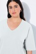 T-shirt coupe Relaxed Fit, décolleté en V et manches courtes