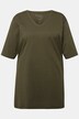 T-shirt coupe Relaxed Fit, décolleté en V et manches courtes