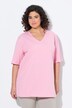 T-shirt coupe Relaxed Fit, décolleté en V et manches courtes