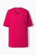 T-shirt coupe Relaxed Fit, décolleté en V et manches courtes