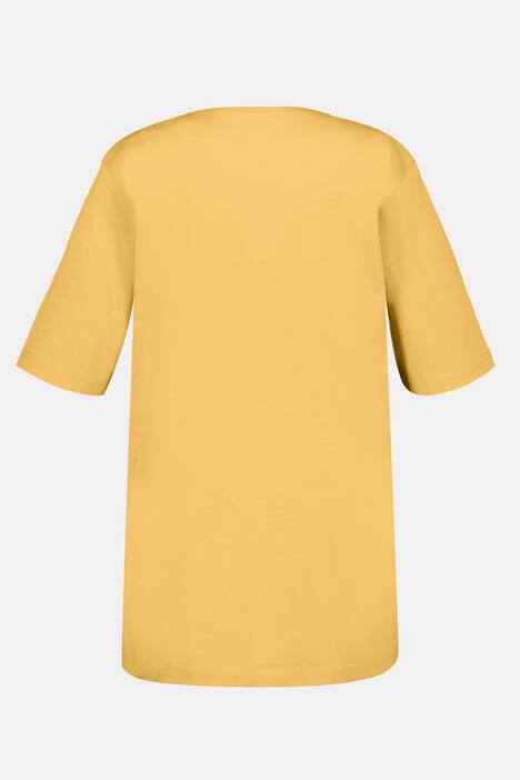T-shirt, v-ringad, relaxed, halv ärm