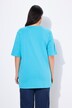 T-shirt, V-hals, relaxed, halve mouwen