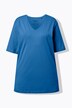 T-shirt, V-hals, relaxed, korte mouw