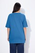 T-shirt, V-hals, relaxed, korte mouw