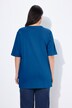 T-shirt, V-hals, relaxed, korte mouw