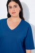 T-shirt, V-hals, relaxed, korte mouw