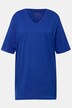 T-shirt, V-hals, relaxed, korte mouw
