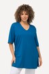 T-shirt coupe Relaxed Fit, décolleté en V et manches courtes