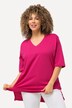 T-shirt coupe Relaxed Fit, décolleté en V et manches courtes