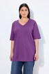 T-shirt coupe Relaxed Fit, décolleté en V et manches courtes