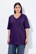 T-shirt coupe Relaxed Fit, décolleté en V et manches courtes