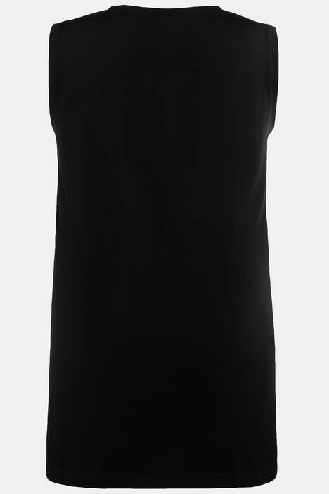 Basic-Top, V-Ausschnitt, Relaxed, reine Baumwolle