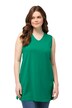 Top, výstřih do V, střih Relax, bez rukávů, bavlna