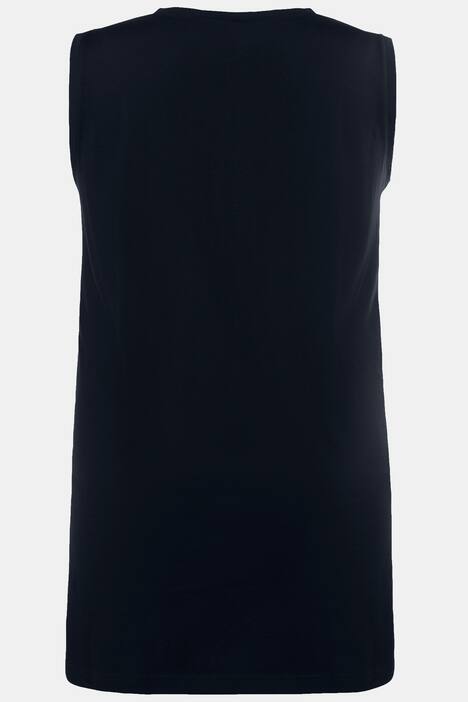 Basic-Top, V-Ausschnitt, Relaxed, reine Baumwolle