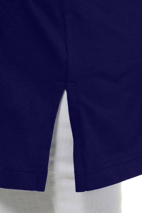 Top, relaxed, V-hals, brede bandjes zijsplitten