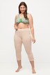 Capribroek, 7/8-lengte, elastische tailleband, tot maat 66/68