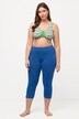 Pantalón capri, longitud 7/8, cintura elástica, hasta la talla 68/70