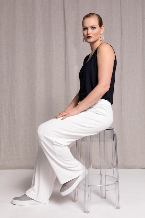 Must-Have Elastic Waist Slinky Stretch Knit Pants
