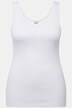 Débardeur/maillot de corps en jersey de coton, décolleté en V