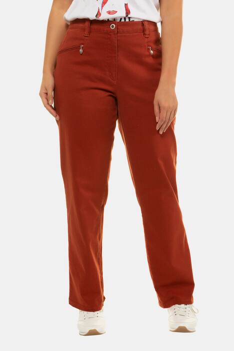Hose Mony, leicht schmal zulaufendes Bein, Stretchanteil