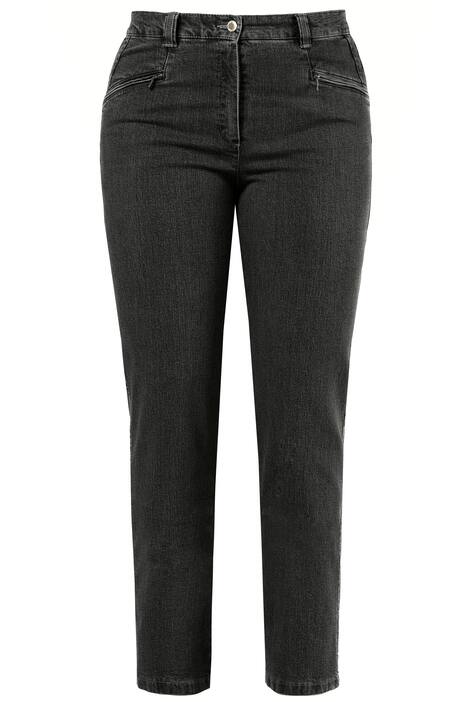 Jeans Mony, querelastisch, leicht schmal zulaufend