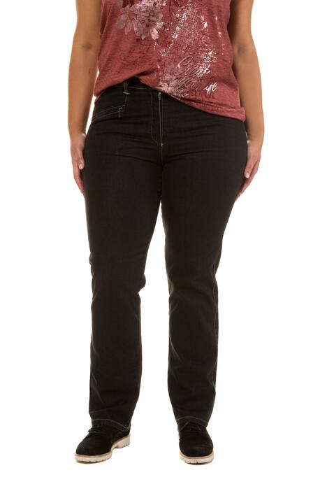 Jeans Mony, querelastisch, leicht schmal zulaufend