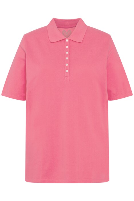 Polokošile, piké, polo límeček, sametová knoflíková léga, krátké rukávy