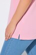 Maglia polo in piqué con abbottonatura con nastro di velluto e mezze maniche