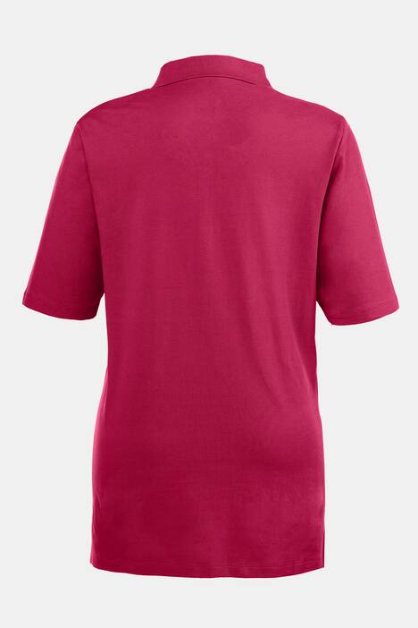 Poloshirt, Samtband-Knopfleiste, Regular, Halbarm
