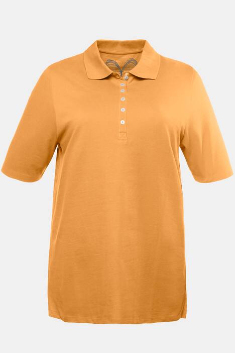 Poloshirt, Samtband-Knopfleiste, Regular, Halbarm