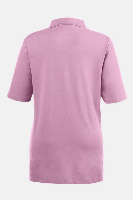 Poloshirt, Samtband-Knopfleiste, Regular, Halbarm