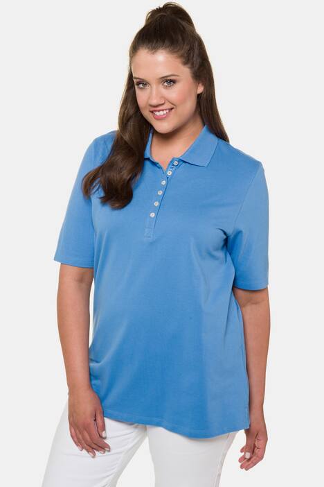 Poloshirt, Samtband, Regular, Pikeequalität