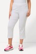 Stretch Basic Bengaline Capri Pants