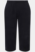 Pull On Knit Elastic Waist Pocket Crop Pants