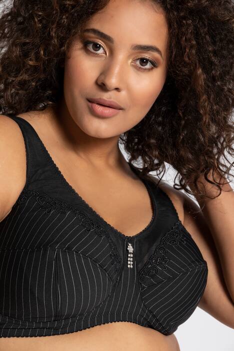 Kelly Pinstripe Support Bra