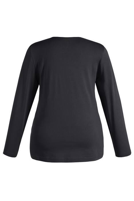 Shirt, slim fit, ronde hals