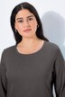 T-shirt Slim Fit, décolleté rond et manches longues