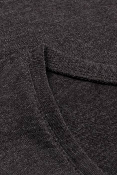 topp, rund hals, slim fit, lång ärm