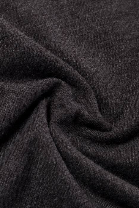 topp, rund hals, slim fit, lång ärm